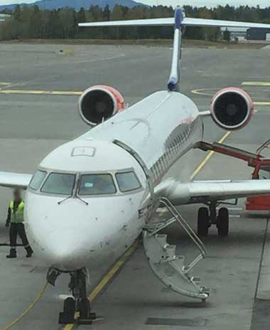 Image of aircraft at airport