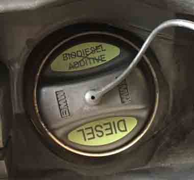 Image of BMW fuel cap